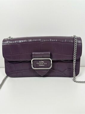 Coach Morgan Crossbody Purse Amethyst